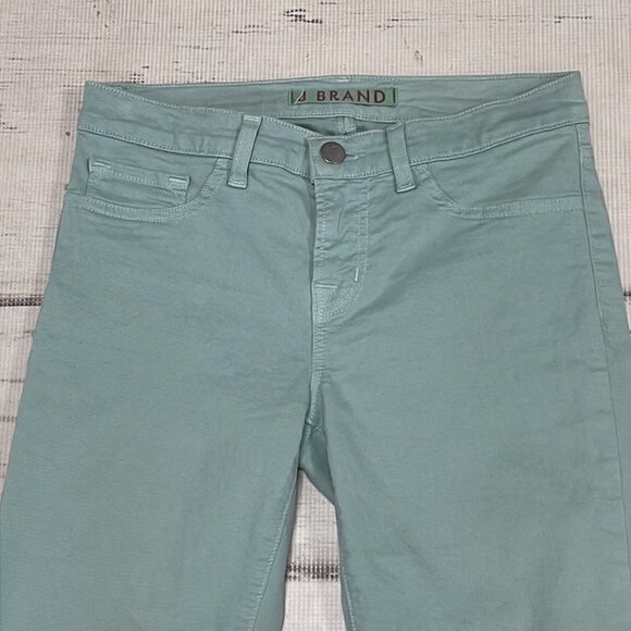 J Brand Juniper Jeans Skinny Leg Denim Green Size 26 - Picture 5 of 13